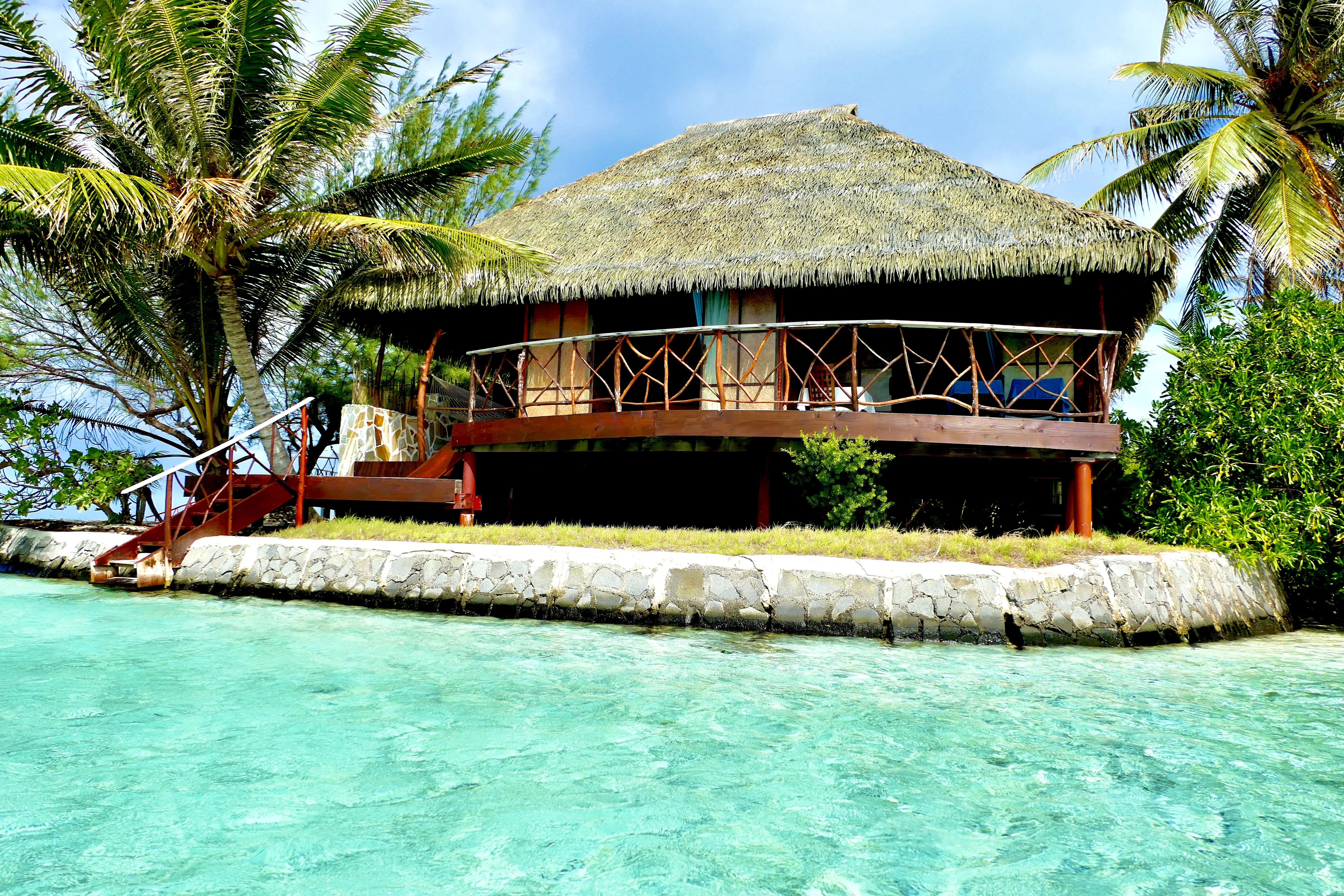 Luxury room at Hotel EDEN Taha'a private island