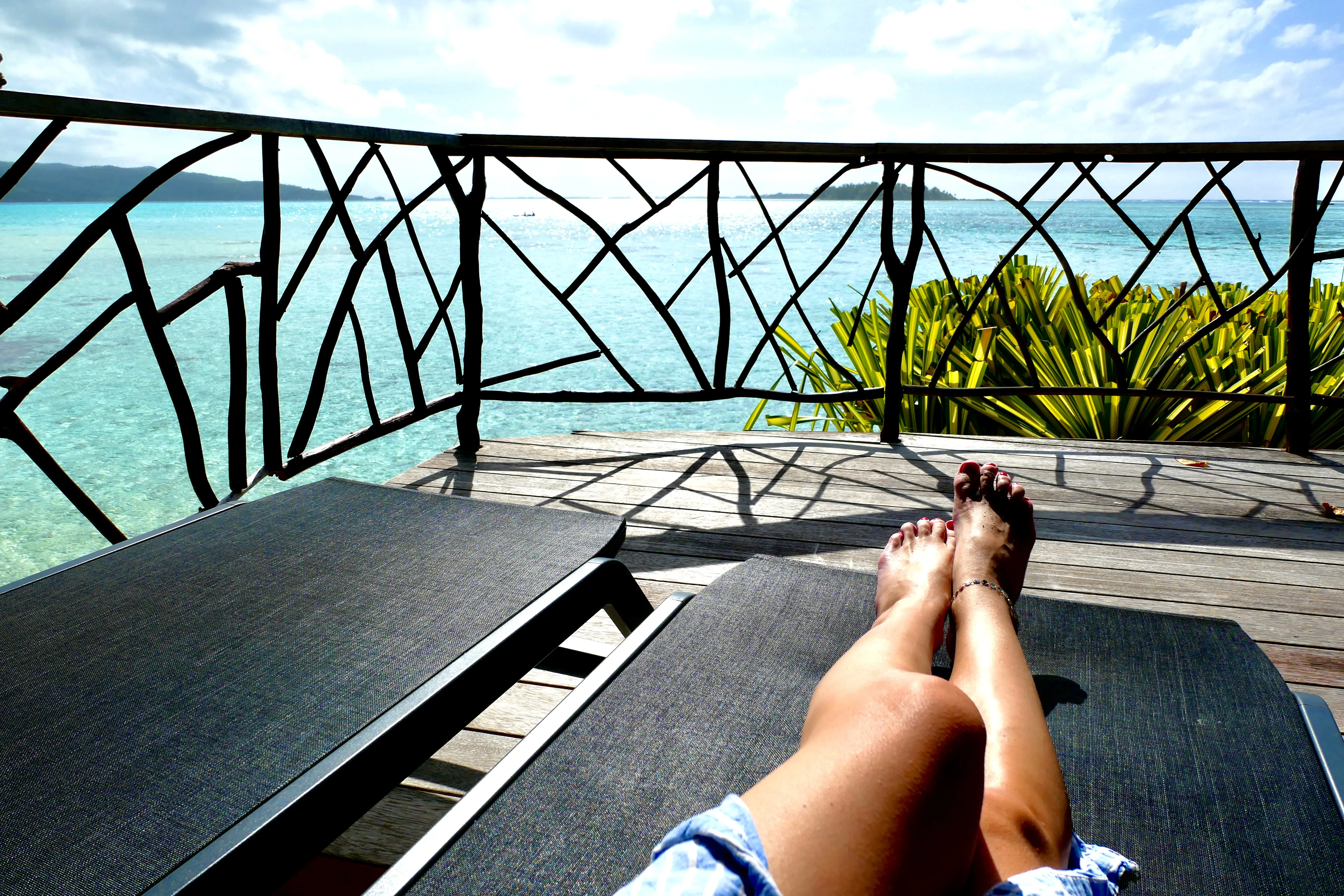 Luxury room at Hotel EDEN Taha'a private island