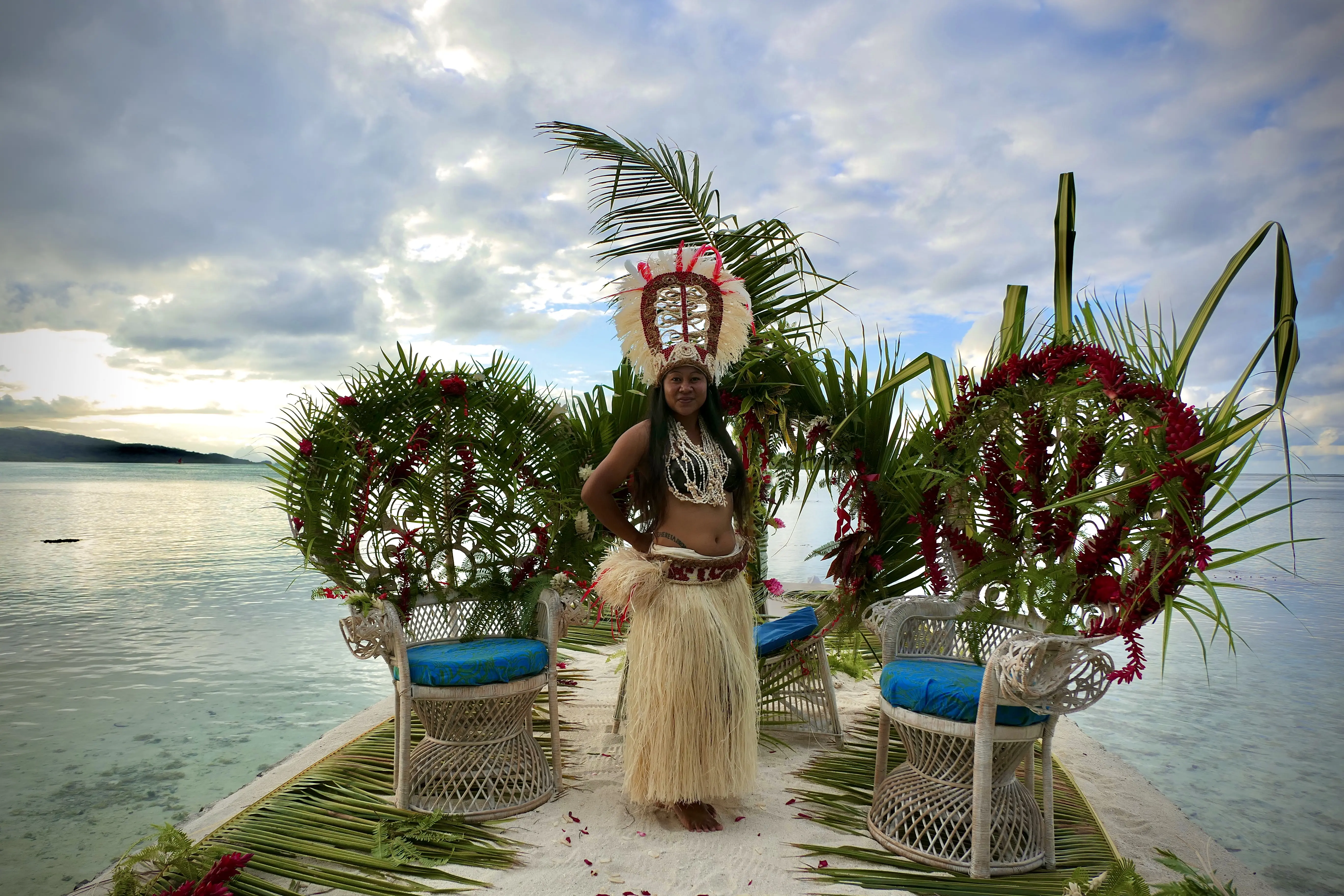 Luxury room at Hotel EDEN Taha'a private island