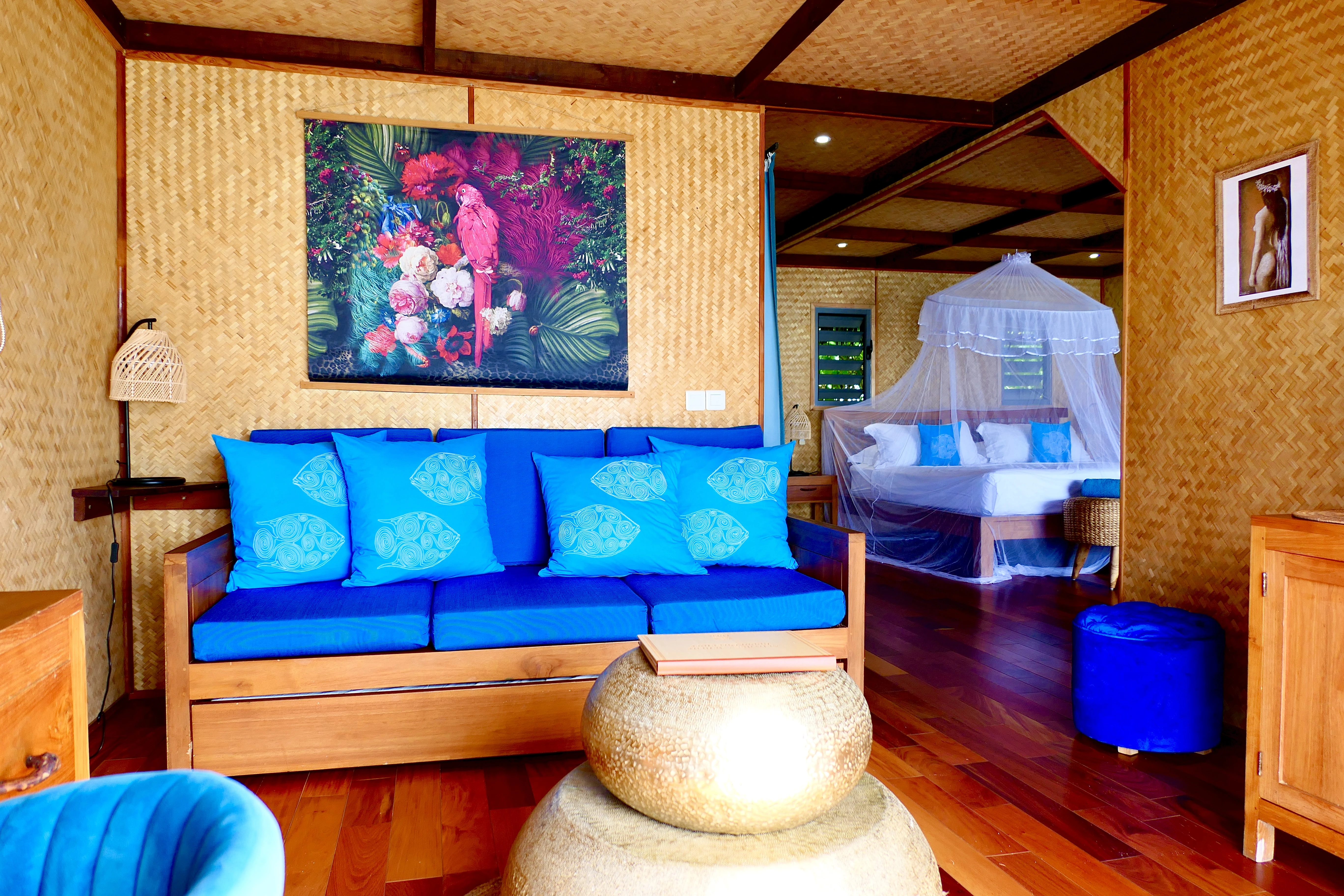 Luxury room at Hotel EDEN Taha'a private island