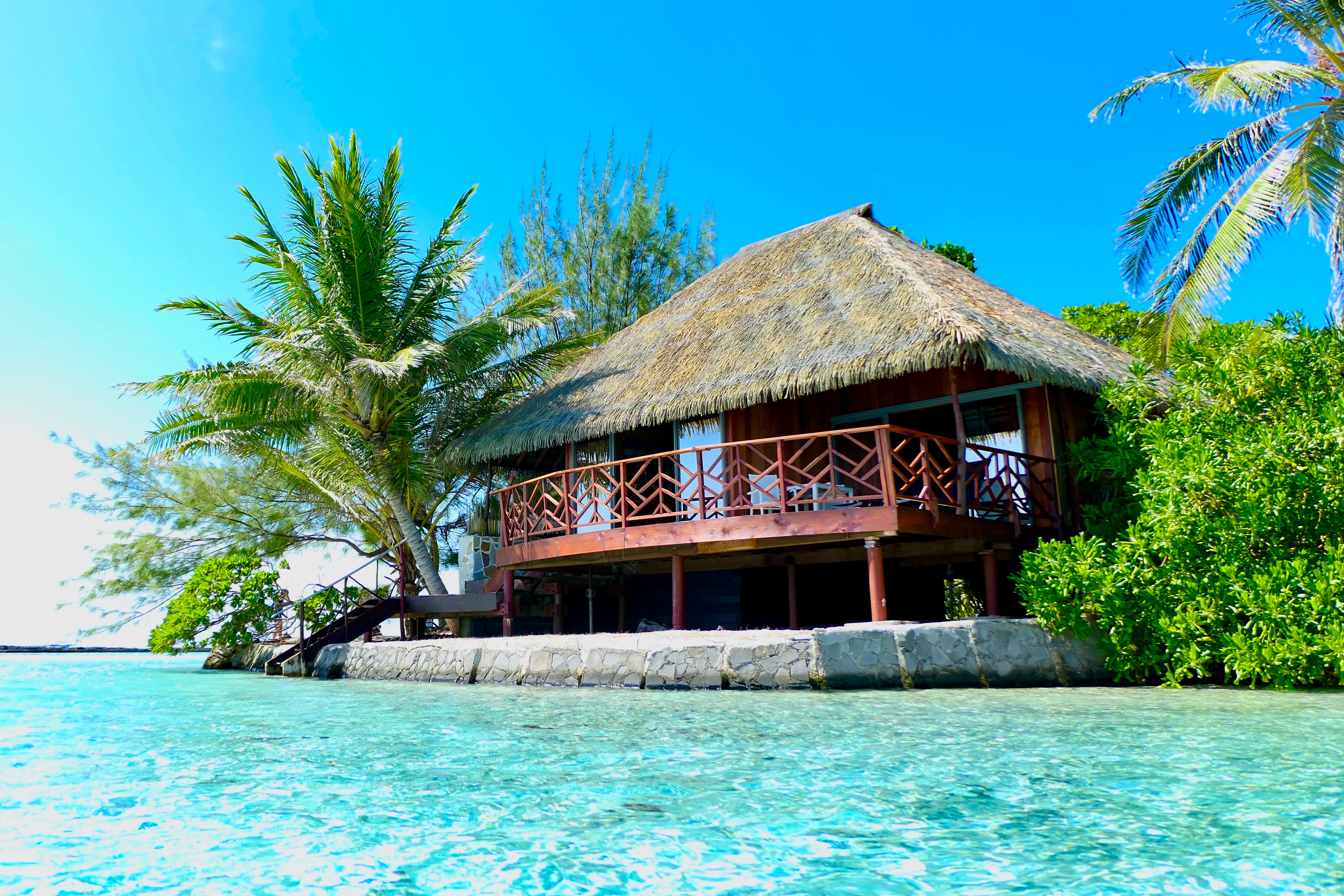 Luxury room at Hotel EDEN Taha'a private island